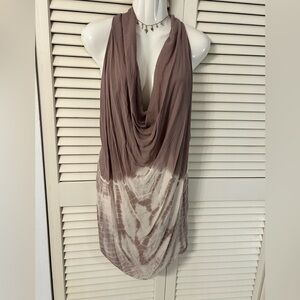 Young Fabulous & Broke Tan and Cream Dress Tank